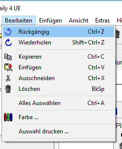 Menu-Bearbeiten-Rückgängig