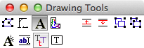 Dialog - Drawing Tools - Texts
