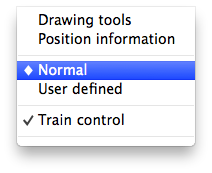 Menu - View - Normal