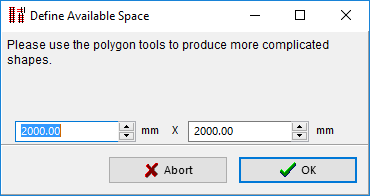 Dialog - Insert - Table