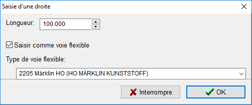 Dialog - Gerade